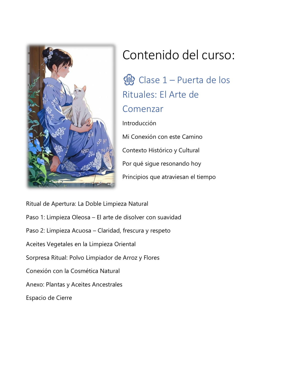 Curso cosmética oriental : Coreana y Japonesa