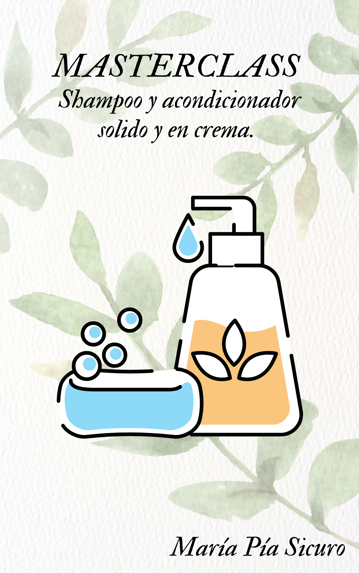 MASTERCLASS Shampoo y Acondicionador solido y en crema.