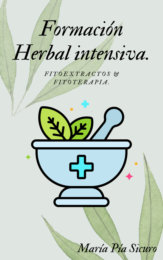 Formación Herbal : Manual digital de Fitoterapia  + Manual digital Master en fitoextractos.