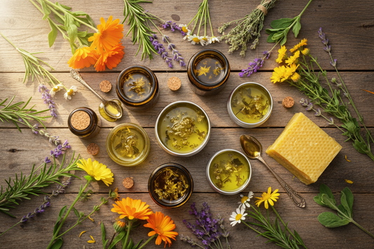 Curso online: Ungüentos. bálsamos y oleatos con plantas medicinales.