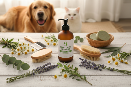 Manual Digital:  "Raíces y patitas" - cosmética natural para animales.